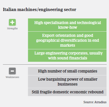 MM Machinery 2016 Italy strengths weaknesses